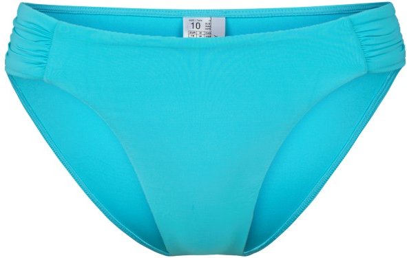 Seafolly - Seafolly Collective High Leg Ruched Side Pant - Bikini-Bottom Gr 34 türkis
