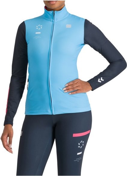Sportful - Women's Squadra Jersey - Langlaufjacke Gr XL blau