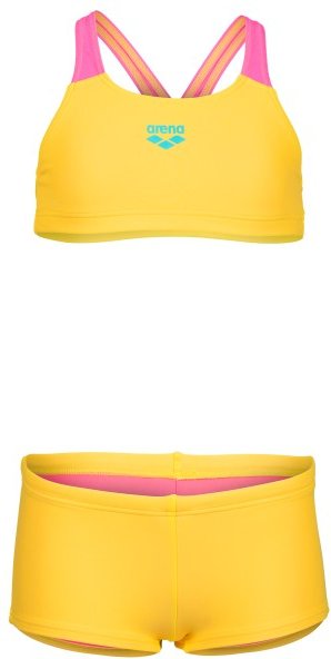 Arena - Girl's Bikini Solid L - Bikini Gr 116 orange