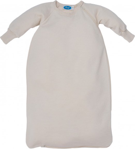 Thumbnail - Reiff - Kid's Schlafsack Frottee mit Arm - Kinderschlafsack Gr 50/56 grau