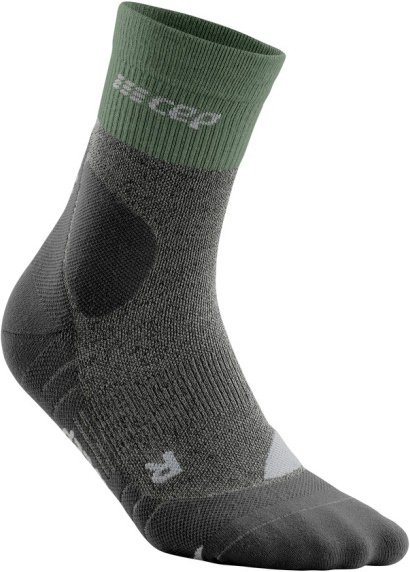 Thumbnail - CEP - Women's The Run Socks Mid Cut - Laufsocken Gr III grau