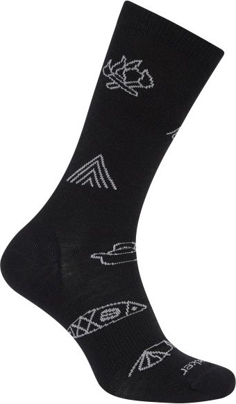 Thumbnail - Icebreaker - Merino Lifestyle Ultralight Crew Camp Essentials - Multifunktionssocken Gr M schwarz