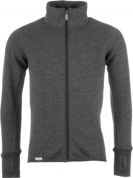Woolpower - Full Zip Jacket 400 - Wolljacke Gr XL grau