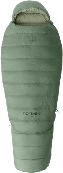 Nordisk - Kid's Ides Junior Mummy Sleeping Bag - Daunenschlafsack Gr 130-160 cm grün