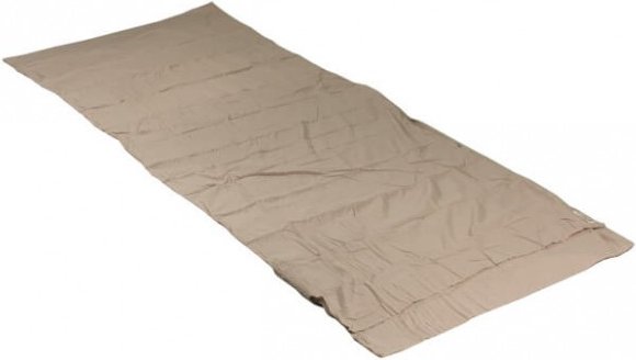 Cocoon - Insect Shield TravelSheet Egyptian Cotton - Reiseschlafsack Gr 218 x 90 cm beige