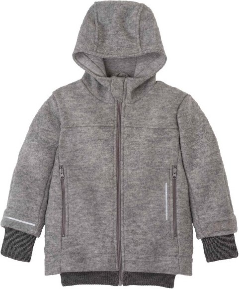 disana - Kid's Outdoor-Jacke - Wolljacke Gr 158/164 grau
