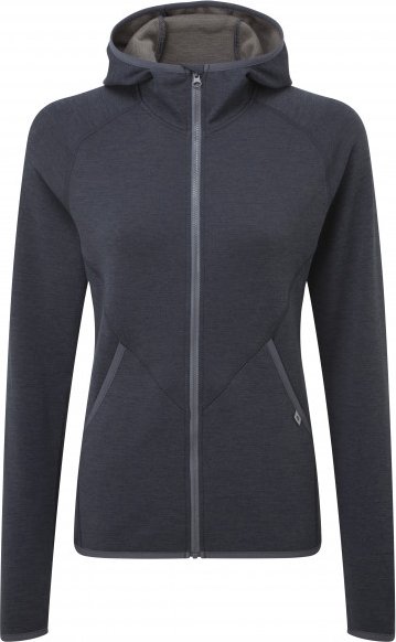 Mountain Equipment - Calico Hooded Wmns Jacket - Fleecejacke Gr 34 grau