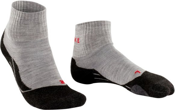 Falke - Women's TK2 Explore Short - Wandersocken Gr 39-40 grau