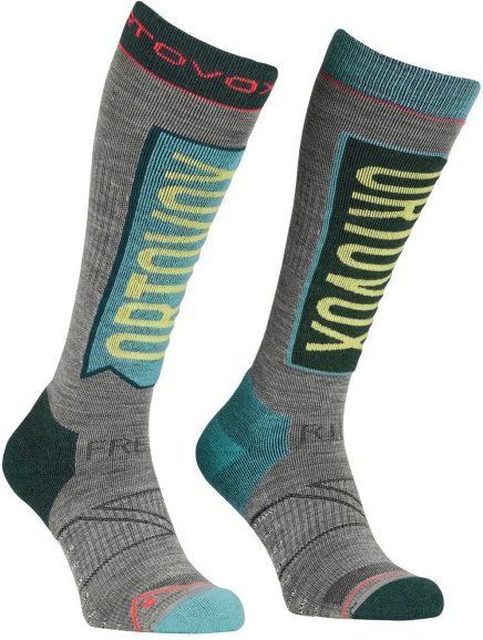 Ortovox - Women's Free Ride Long Socks - Skisocken Gr 35-38 grau