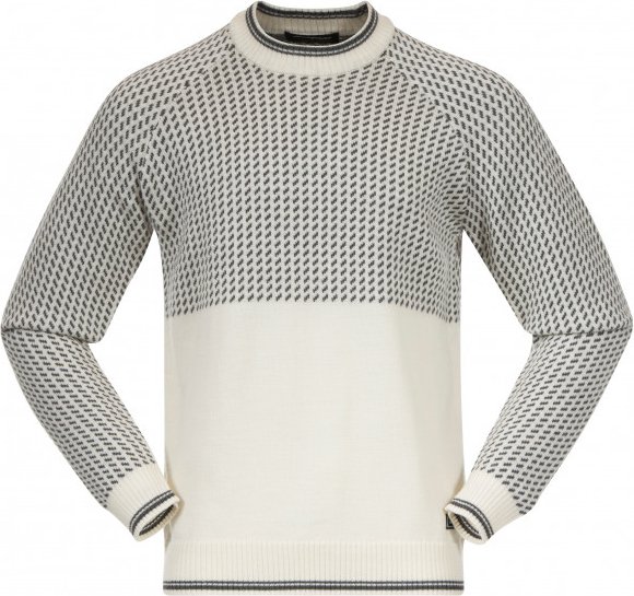 Bergans - Alvdal Wool Jumper - Merinopullover Gr XXL grau