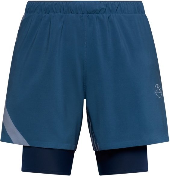La Sportiva - Flow 5 Short - Laufhose Gr XL blau