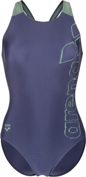Arena - Women's Scratchy Swimsuit V Back - Badeanzug Gr 38 blau