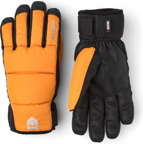 Hestra - Czone Frost Primaloft 5 Finger - Handschuhe Gr 7 orange