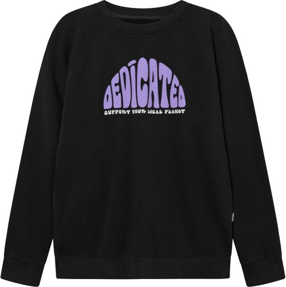 DEDICATED - Sweatshirt Malmoe Rising Logo - Pullover Gr XXL schwarz