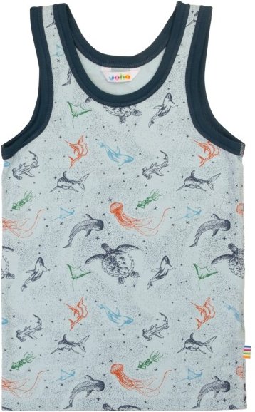 Joha - Boy's Undershirt - Top Gr 150 grau