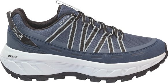 Thumbnail - Jack Wolfskin - Wild Hike Texapore Low - Multisportschuhe Gr 42 grau/blau