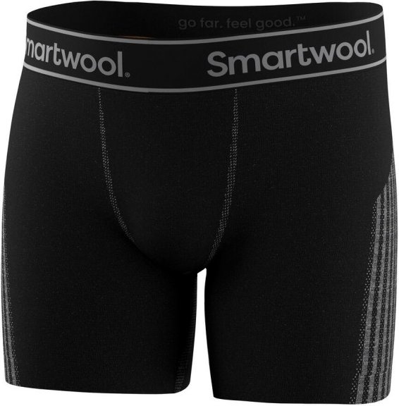 Smartwool - Intraknit Boxer Brief Boxed - Merinounterwäsche Gr XXL schwarz