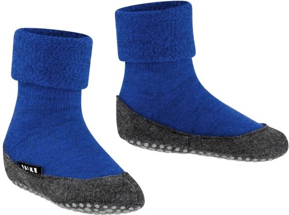 Falke - Kid's Cosyshoe Basic - Hüttenschuhe Gr 25-26 blau