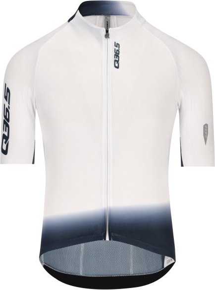 Q36.5 - Gregarius Pro Collar Fade Signature Jersey - Radtrikot Gr XL weiß