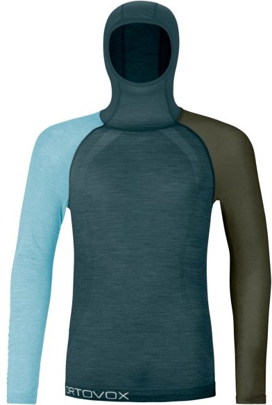 Ortovox - 120 Comp Light Hoody - Merinounterwäsche Gr XL blau