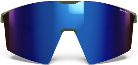 Julbo - Edge Cover Reactiv S2-4 (VLT 7-35%) - Gletscherbrille Gr L blau