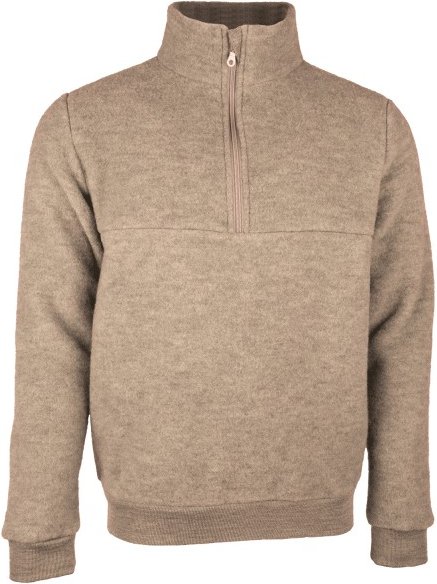 Thumbnail - Reiff - Fleecetroyer Manne - Fleecepullover Gr 46/48 beige
