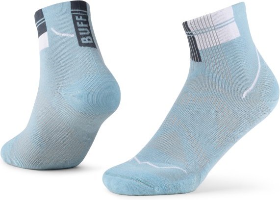 Thumbnail - Buff - Coolnet Quarter Sock - Laufsocken Gr M - EU: 39-41 grau