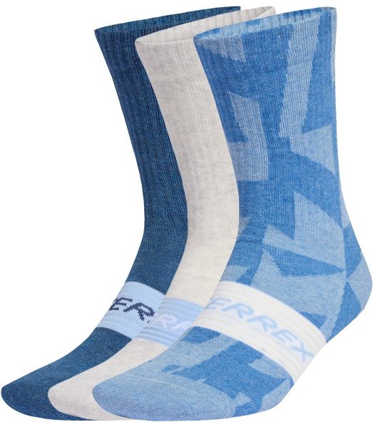 adidas Terrex - TRX MT Sock 3-Pack - Multifunktionssocken Gr 37-39 blau