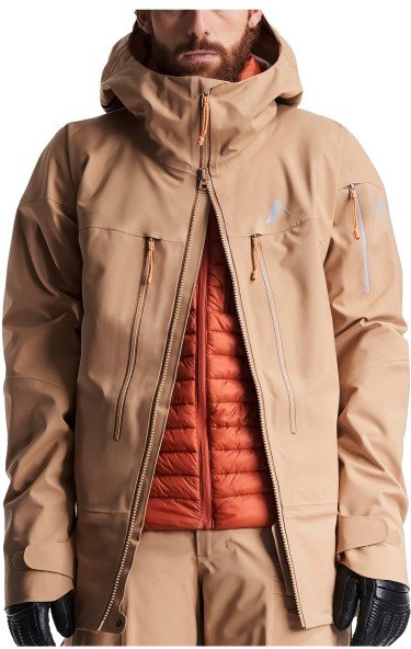 Orage - Mtn-X Spurr 3L Jacket - Skijacke Gr S braun/beige