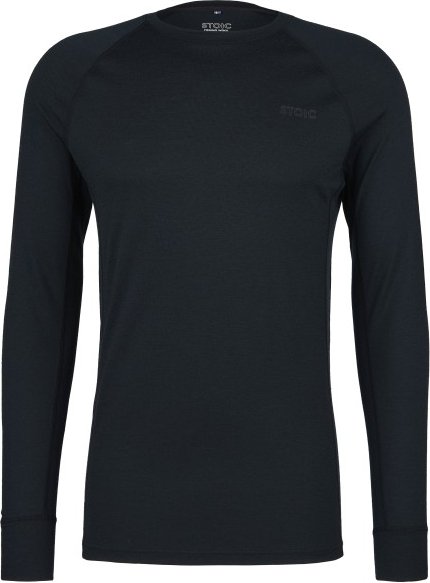 Stoic - Merino180 BengtSt. L/S - Merinounterwäsche Gr L schwarz