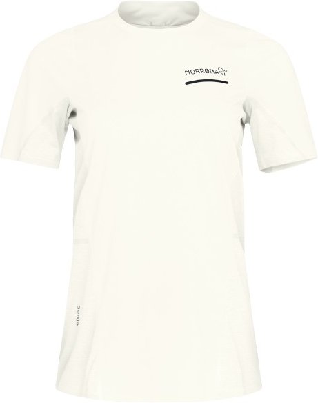 Norrøna - Women's Senja Equaliser Lightweight T-Shirt - Laufshirt Gr L weiß