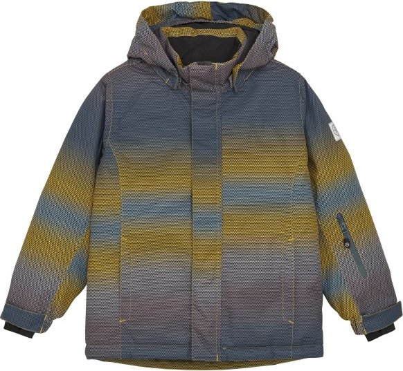 Thumbnail - Color Kids - Boy's Ski Jacket AOP - Skijacke Gr 134 grau