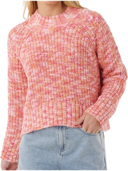 Thumbnail - Rip Curl - Women's Beach Party Slub Sweater - Pullover Gr S rosa