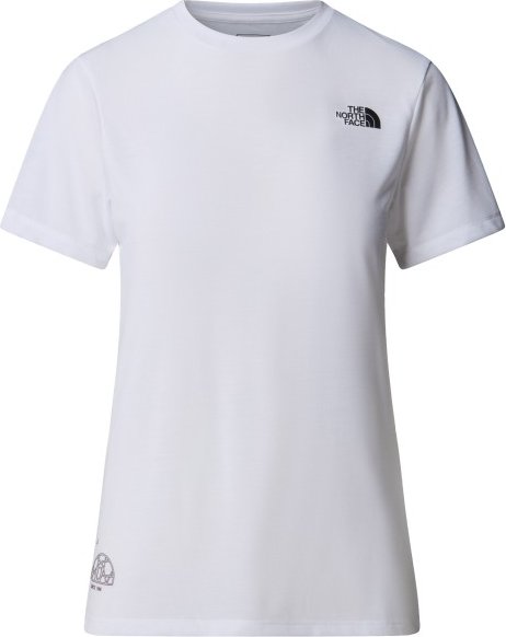 The North Face - Women's Multiple Placement S/S Tee-Graphic - T-Shirt Gr XL weiß