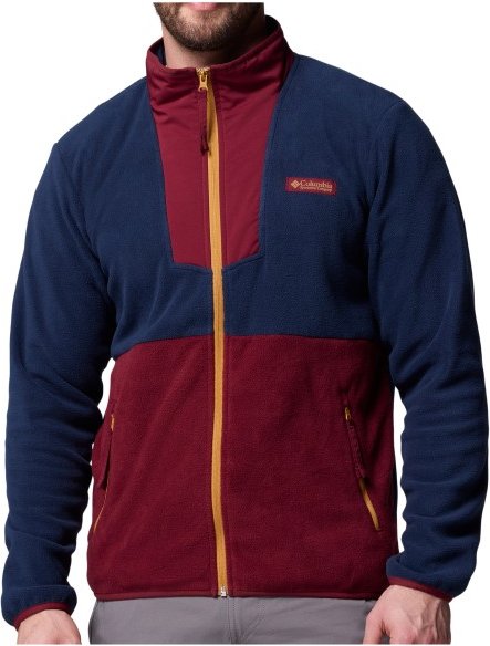 Thumbnail - Columbia - Sequoia Grove Full Zip Fleece - Fleecejacke Gr XXL blau/rot