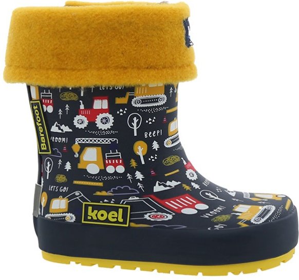 Koel - Kid's Wellie Print + Sock - Gummistiefel Gr 33 bunt