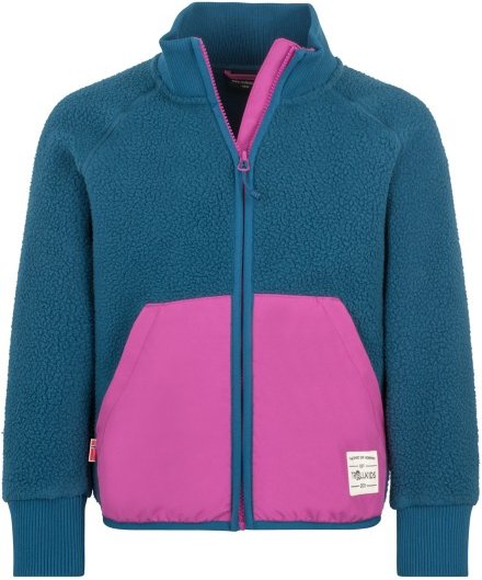 Trollkids - Girl's Vega Jacket - Fleecejacke Gr 152 blau