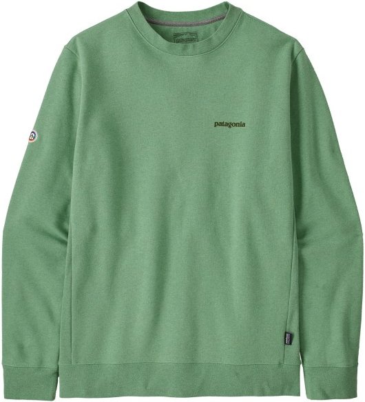 Patagonia - Fitz Roy Icon Uprisal Crew Sweatshirt - Pullover Gr XXL grün