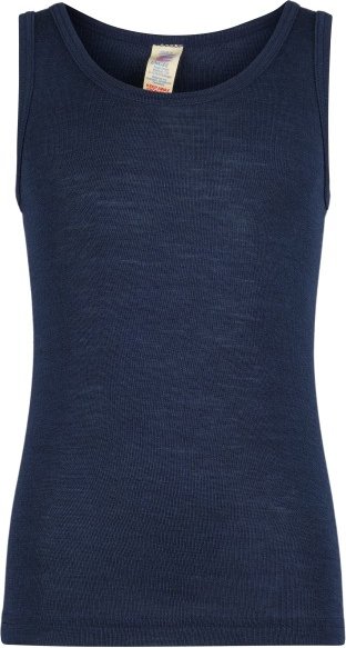 Engel - Kinder-Achselhemd - Seidenunterwäsche Gr 164 blau