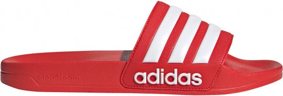 adidas - Adilette Shower - Sandalen Gr 51 1/3 rot