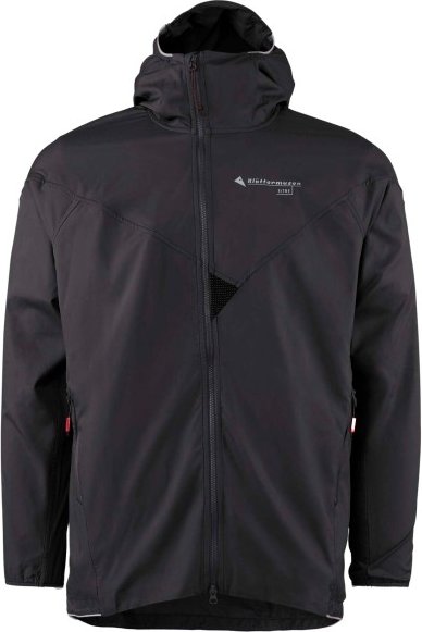 Klättermusen - Eitre Zip Hood Jacket - Windjacke Gr XXL grau/schwarz