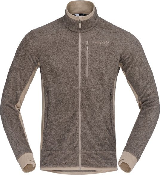 Norrøna - Falketind Warm1 Active Jacket - Fleecejacke Gr L grau
