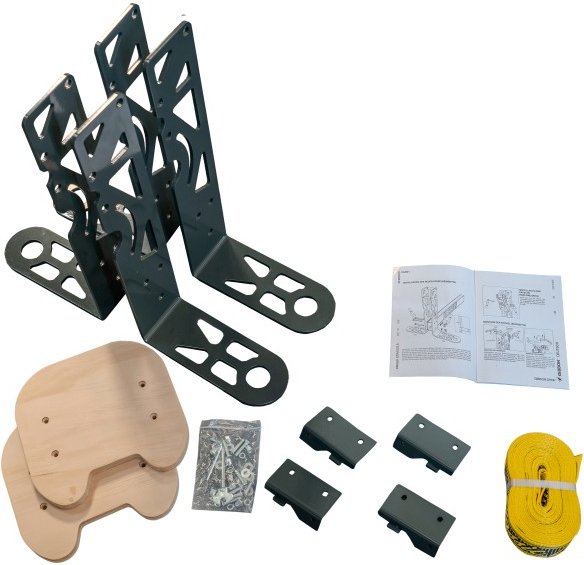 Gibbon Slacklines - Slackrack XL Upgrade - Slackline Gr 58,50 x 32 x 23,50 cm schwarz