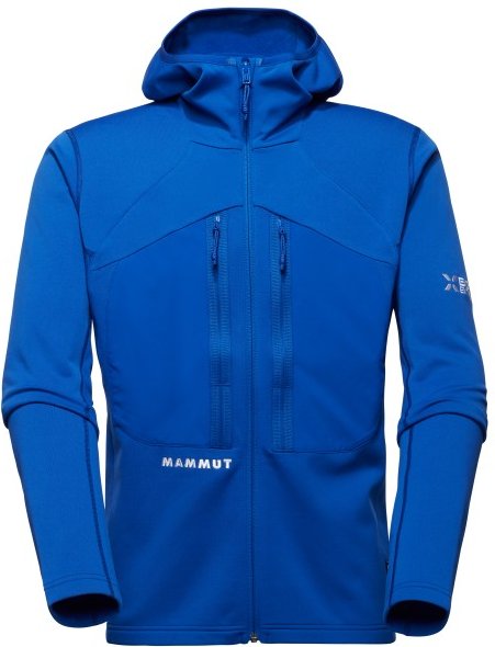 Thumbnail - Mammut - Eiger Nordwand Advanced Midlayer Hooded Jacket - Fleecejacke Gr S blau