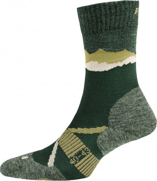 Thumbnail - P.A.C. - TR 3.2 Trekking Merino Light - Wandersocken Gr 40-43 grün/oliv
