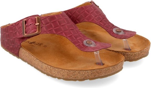 Haflinger - Women's Bio Memphis - Sandalen Gr 36 braun/rot