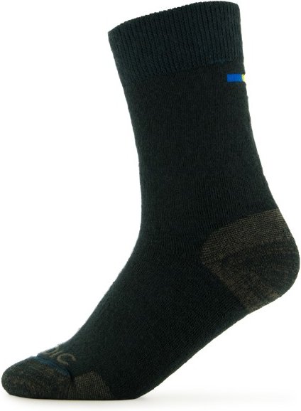 Stoic - Merino Hiking Crew Socks - Wandersocken Gr 36-38 schwarz