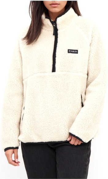 Thumbnail - NIKIN - Women's Treefleece Teddy Pullover - Fleecepullover Gr L weiß
