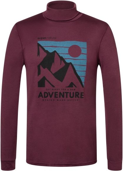 super.natural - Adventure Turtle - Merinounterwäsche Gr L rot