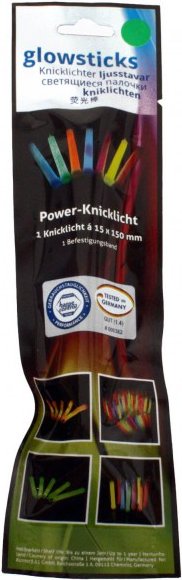 Basic Nature - Knicklicht 15 cm Gr 15 cm schwarz